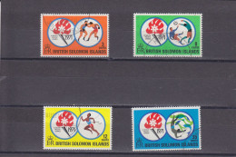 BRITISH SOLOMON ISLANDS - O / FINE CANCELLED - 1971 - SOUTH PACIFIC GAMES - Yv. 203/6 - Mi. 209/12 - Salomonseilanden (...-1978)