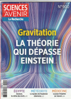 GRAVITATION - La Théorie Qui Dépasse Einstein - Egypte, Météorite, Médecine ... -  SCIENCES Et AVENIR - € 1.00 - Wetenschap