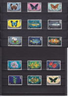 BRITISH SOLOMON ISLANDS - O / FINE CANCELLED - 1972 - BUTTERFLIES, FISHES, FLOWERS -  Yv. 213/27  -  Mi. 219/33 - Salomonseilanden (...-1978)