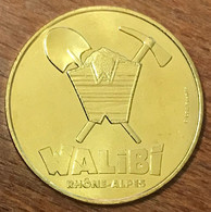 38 LES AVENIÈRES WALIBI RHÔNES-ALPES MDP 2017 MÉDAILLE SOUVENIR MONNAIE DE PARIS JETON TOURISTIQUE TOKENS MEDALS COINS - 2017