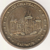 MONNAIE DE PARIS 2009 - 49 SAUMUR Château De Saumur - Face Cerclée - 2009