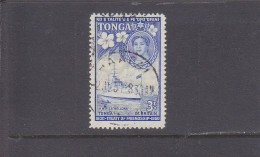 TONGA - O / FINE CANCELLED - 1951 - QUEEN SALOTE & HMS BELLONA - FLOWERS - Yv. 97 - Mi. 97 - Tonga (...-1970)