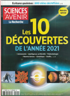 10 DECOUVERTES : Astronomie, I.A. , Paléontologie, Neurosciences, Génétique, Greffe... -  SCIENCES Et AVENIR - € 1.00 - Wetenschap