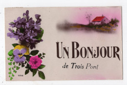 292 - Un Bonjour De TROIS - PONTS - Trois-Ponts