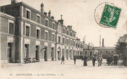 FRANCE - Angoulême - La Gare D'Orléans - LL - Animé - Carte Postale Ancienne - Angouleme