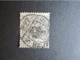 Nr 43 - Liggende Leeuw - Centrale Dagbladstempel - 1869-1888 Lion Couché (Liegender Löwe)