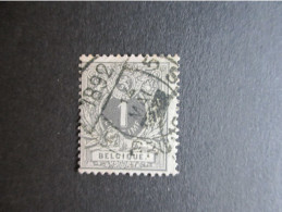 Nr 43 - Liggende Leeuw - Centrale Dagbladstempel Geblokkeerd Uur - 1869-1888 Lion Couché (Liegender Löwe)