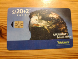 Phonecard Peru - Bird, Eagle - Perù