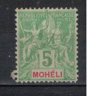 MOHELI              N°  YVERT  4   NEUF SANS GOMME    ( SG 1/56  ) - Unused Stamps