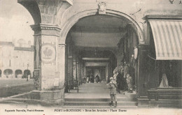 FRANCE - Pont A Mousson - Sous Les Arcades - Place Duroc - Carte Postale Ancienne - Pont A Mousson