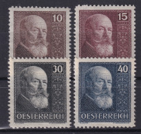 AUSTRIA 1929 - MNH - ANK 494-497 - Nuovi
