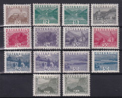 AUSTRIA 1932 - MNH/MLH - ANK 530-543 - Complete Set! - Nuovi