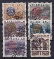 AUSTRIA 1931 - Canceled - ANK 518-523 - Complete Set! - ROTARIER - Usati