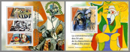 CHAD 2023 MNH Pablo Picasso Paintings Gemälde M/S+S/S - OFFICIAL ISSUE - DHQ2345 - Picasso