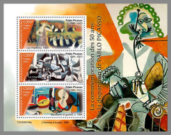 CHAD 2023 MNH Pablo Picasso Paintings Gemälde M/S - OFFICIAL ISSUE - DHQ2345 - Picasso