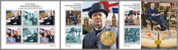 CHAD 2023 MNH Winston Churchill M/S+2S/S - OFFICIAL ISSUE - DHQ2345 - Sir Winston Churchill