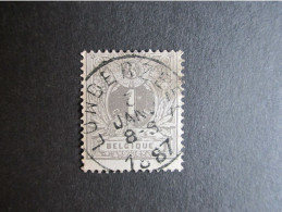 Nr 43 - Liggende Leeuw - Centrale Stempel Londerzeel - Coba + 8 - 1869-1888 Lying Lion