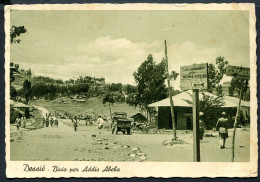 CV4285 COLONIALI ERITREA, DESSIE' Bivio Per Addis Abeba, FG, Viaggiata 1937 Da Dessìè Per Bruntino (Almè Con Villa) (BG) - Eritrea