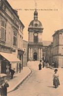 FRANCE - Bar-le-duc - Eglise Notre Dame Et Rue Bar-la-Ville - E.C - Carte Postale Ancienne - Bar Le Duc