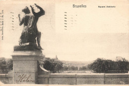 BELGIQUE - Bruxelles - Square Ambiorix - Carte Postale Ancienne - Squares