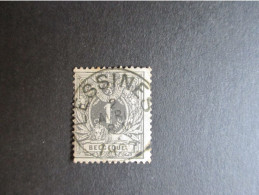 Nr 43 - Liggende Leeuw - Centrale Stempel Lessinnes - Coba + 2 - 1869-1888 Leone Coricato