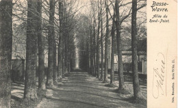 BELGIQUE - Basse-Wavre - Allée Du Rond-point - Carte Postale Ancienne - Wavre