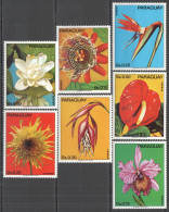 Pec180 Paraguay Flora Flowers Orchids Mnh - Orchidées