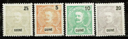 Guiné, 1898, # 47/50, MH And MNG - Portugiesisch-Guinea