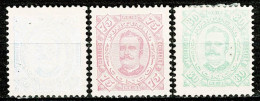 Congo, 1894, # 7/9 Dent. 11 1/2, MH And MNG - Congo Portoghese