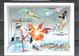 Ciad  Chad  Tchad   -  1996. Pre-Nagano '2008. Fresh Sheet  Perforated MNH - Invierno 1998: Nagano