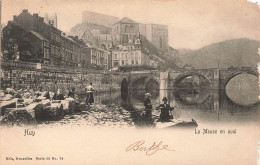 BELGIQUE - Huy - La Meuse En Aval - Carte Postale Ancienne - Hoei