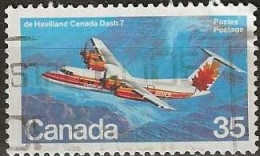 CANADA 1981 Canadian Aircraft - 35c. - De Havilland DHC-7 Dash 7 FU - Used Stamps