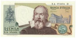 2000 LIRE B. D'ITALIA GALILEO GALILEI SERIE SOSTITUTIVA XA D 24/10/1983 FDS-/FDS - Altri & Non Classificati