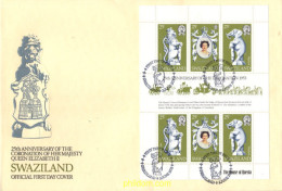 716019 MNH SWAZILANDIA 1978 25 ANIVERSARIO DE LA CORONACION DE ISABEL II - Swaziland (1968-...)