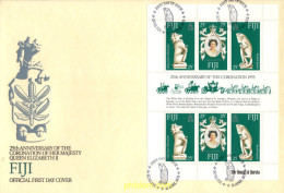 716021 MNH FIJI 1978 25 ANIVERSARIO DE LA CORONACION DE ISABEL II - Fidji (1970-...)