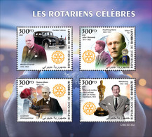 Djibouti  2023 Famous Rotarians. Winston Churchill. (330a) OFFICIAL ISSUE - Sir Winston Churchill