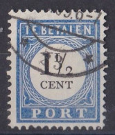 Pays Bas - Taxe 1881   Y&T  N ° 4  Oblitéré - Postage Due