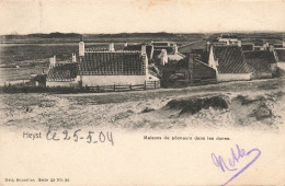 BELGIQUE - Heist - Maisons De Pêcheurs Dans Les Dunes - Carte Postale Ancienne - Heist