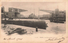 FRANCE - Brest - Le Pont Tournant Ouvert - Carte Postale Ancienne - Brest