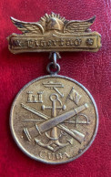 Cuba Medalla Regimen Batista 1933 - Autres & Non Classés