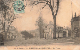 FRANCE - Ile De France - Marnes La Coquette - La Place - Carte Postale Ancienne - Ile-de-France