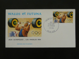 FDC Jeux Olympiques Los Angeles Olympic Games Wallis Et Futuna 1984 - Pesistica