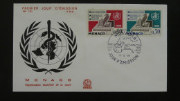 FDC Organisation Mondiale De La Santé OMS World Health Organization WHO Monaco 1966 - OMS