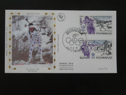 FDC Biathlon Jeux Olympiques Calgary Olympic Games Monaco 1988 - Inverno1988: Calgary