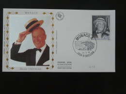 FDC Maurice Chevalier Chanteur Singer Monaco 1988 - Chanteurs