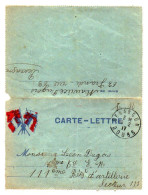 TB 4441 - MILITARIA - Carte - Lettre En Franchise Militaire - M. Maurice DUGOIS à BESANCON Pour M. Léon DUGOIS - Brieven En Documenten