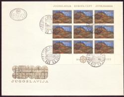 Yougoslavie, FDC, Enveloppe Du 4 Mai 1977, Feuille N° 1574, Europa  ( Côte 5.60€ ) - FDC