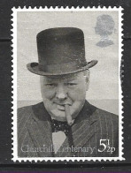 GRANDE-BRETAGNE. N°736 Oblitéré De 1974. Churchill. - Sir Winston Churchill