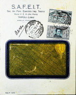 ITALIA - COLONIE - SOC.DANTE ALIGHIERI Lettera VIA AEREA Da TRIPOLI 1932- S6026 - General Issues