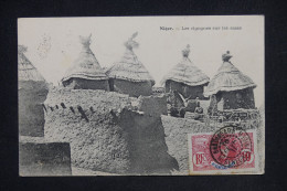 HAUT SÉNÉGAL ET NIGER - Affranchissement De Bardiagara Sur Carte Postale En 1911 Pour La France  - L 148299 - Lettres & Documents
